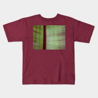 Leaf Up Close Kids T-Shirt